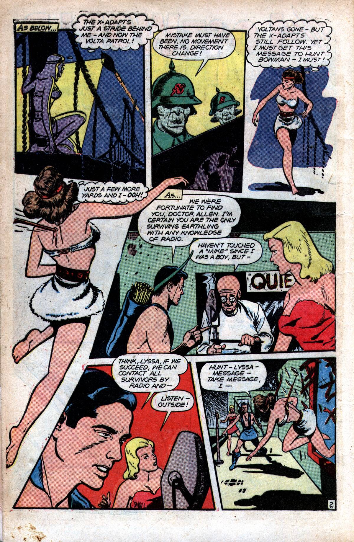 Planet Comics #51 (Fiction House), page 5. Public domain (US).