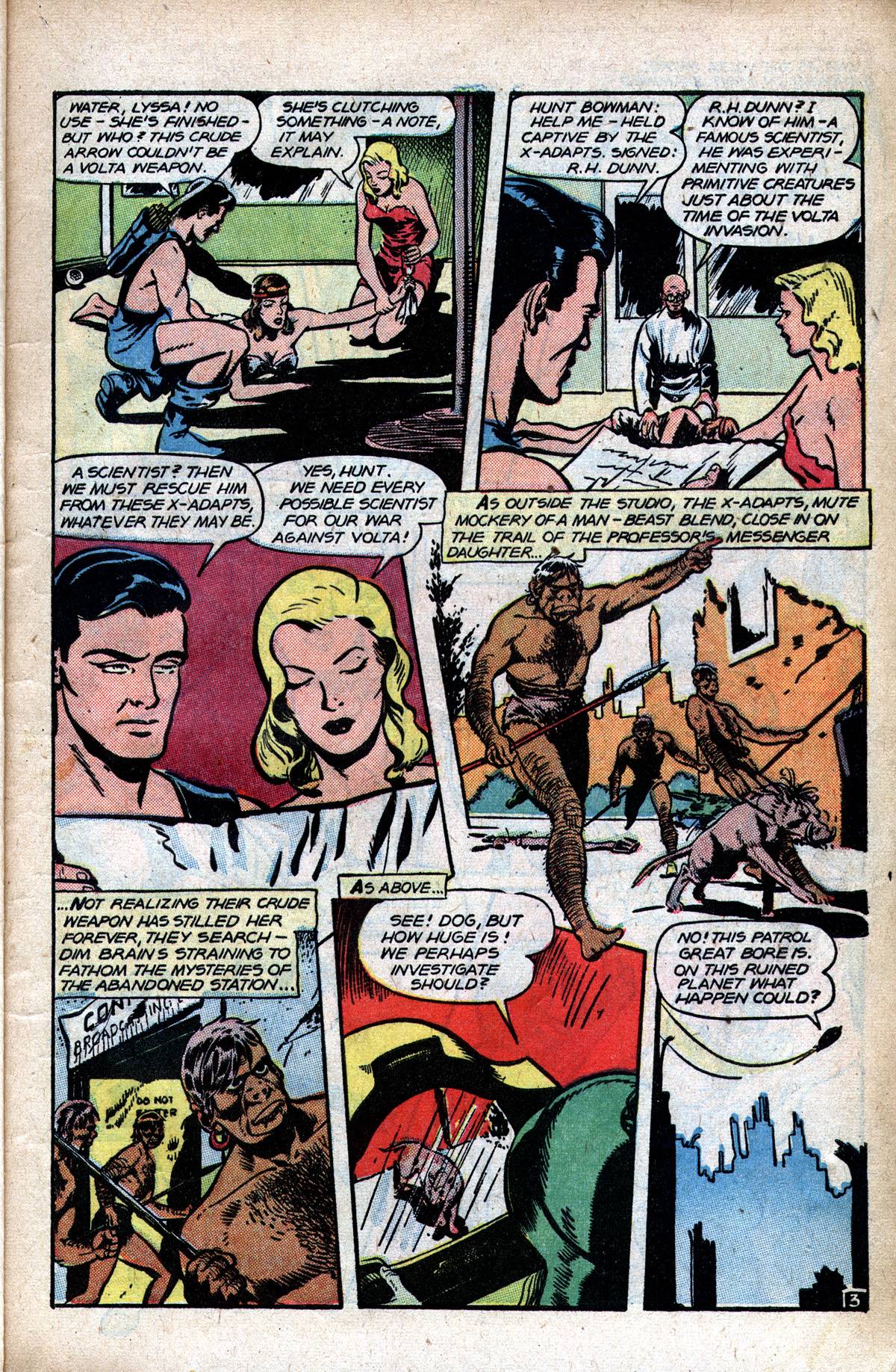 Planet Comics #51 (Fiction House), page 6. Public domain (US).