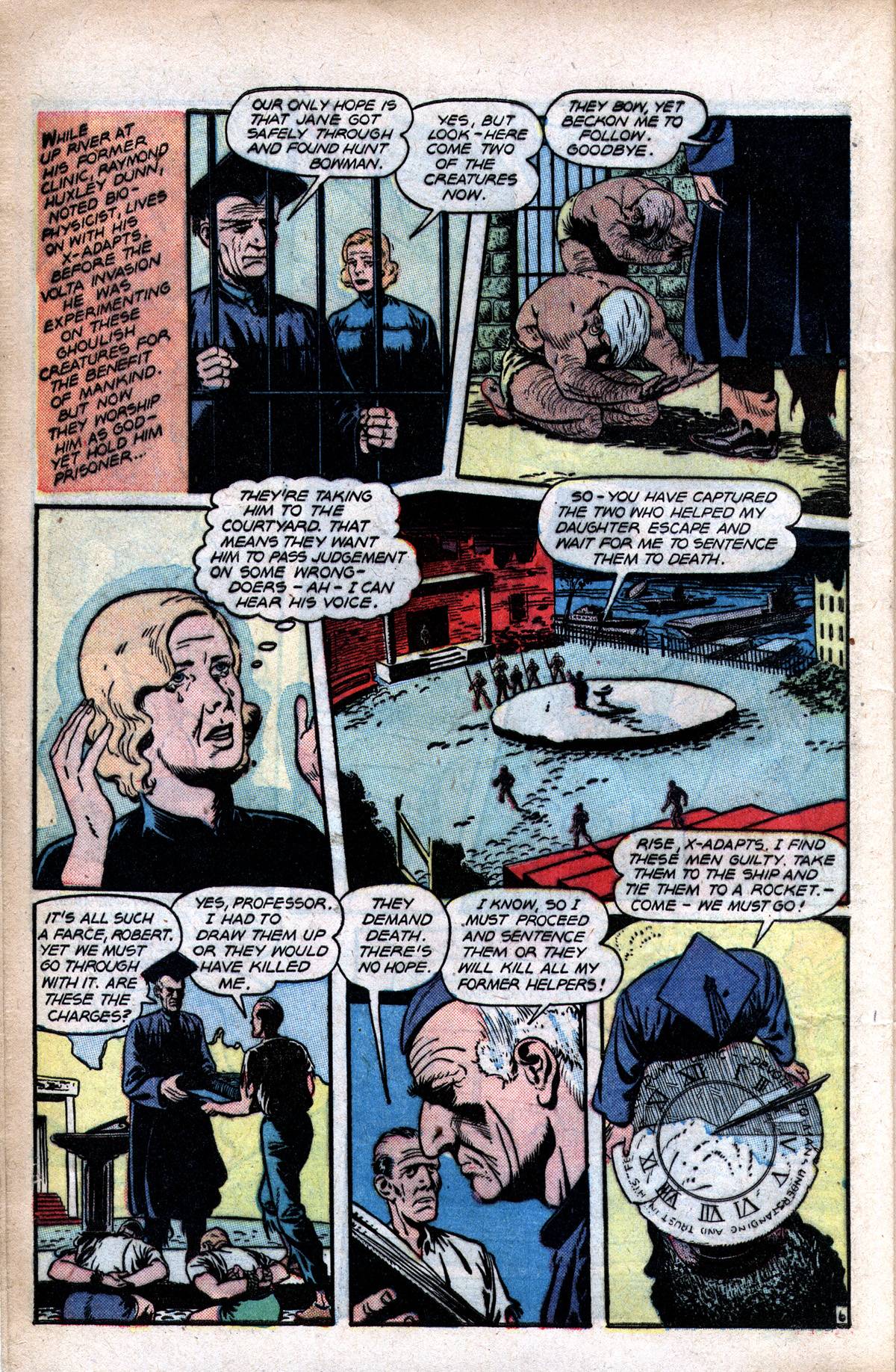 Planet Comics #51 (Fiction House), page 9. Public domain (US).