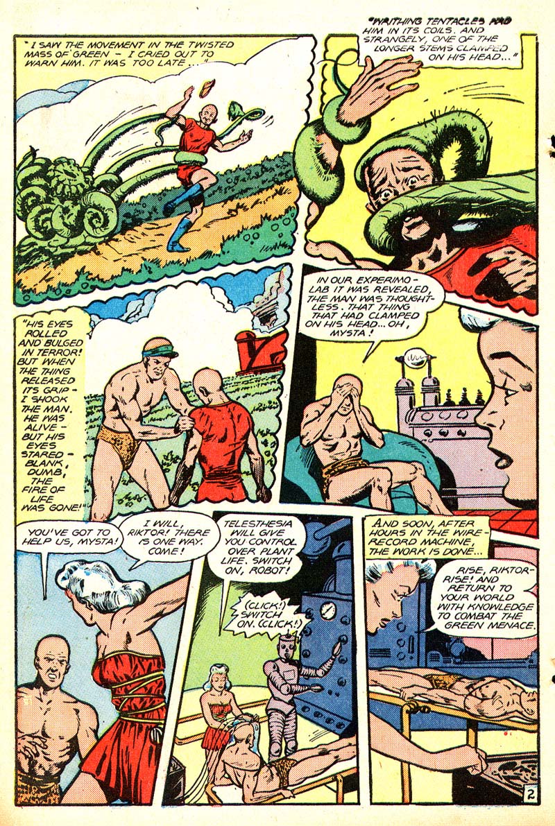 Planet Comics #52 (Fiction House), page 14. Public domain (US).