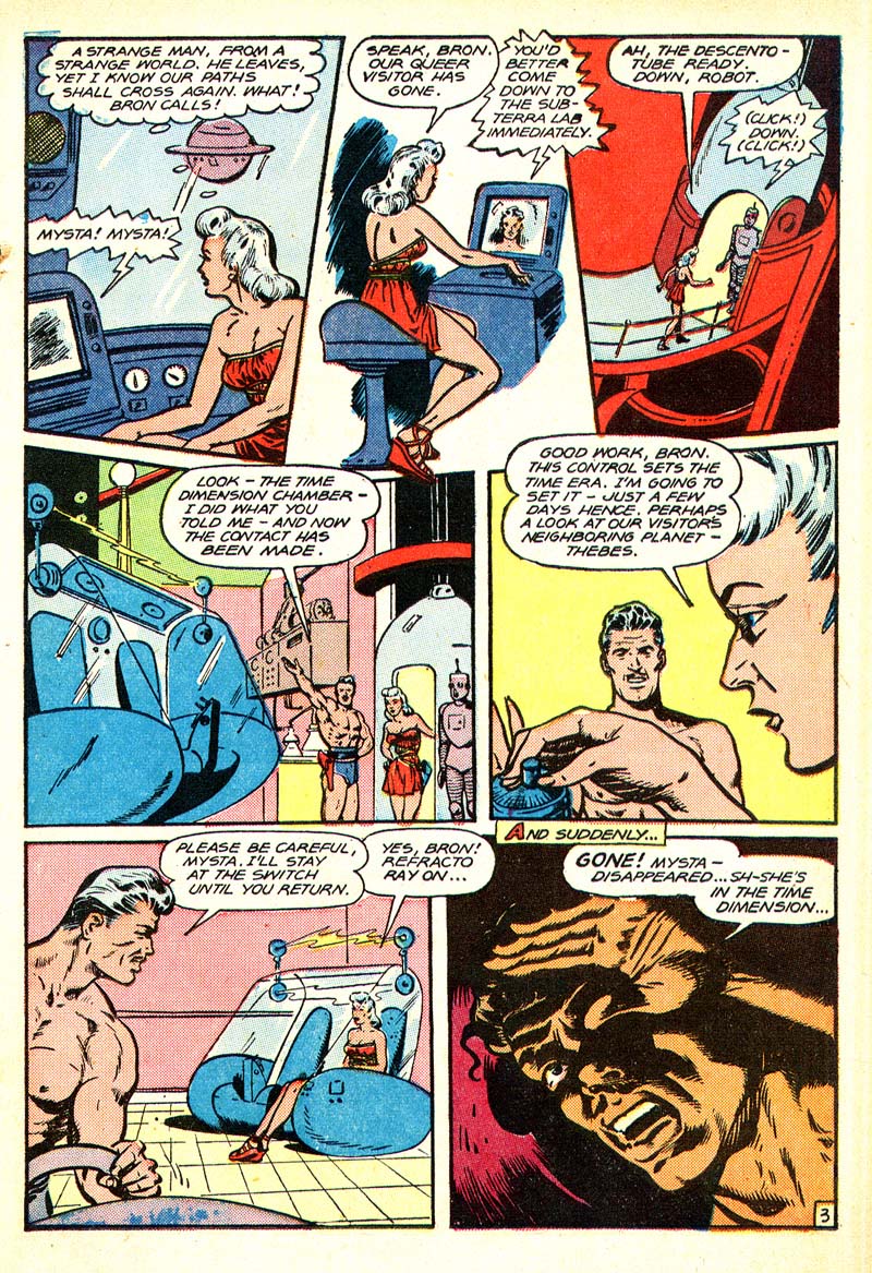 Planet Comics #52 (Fiction House), page 15. Public domain (US).