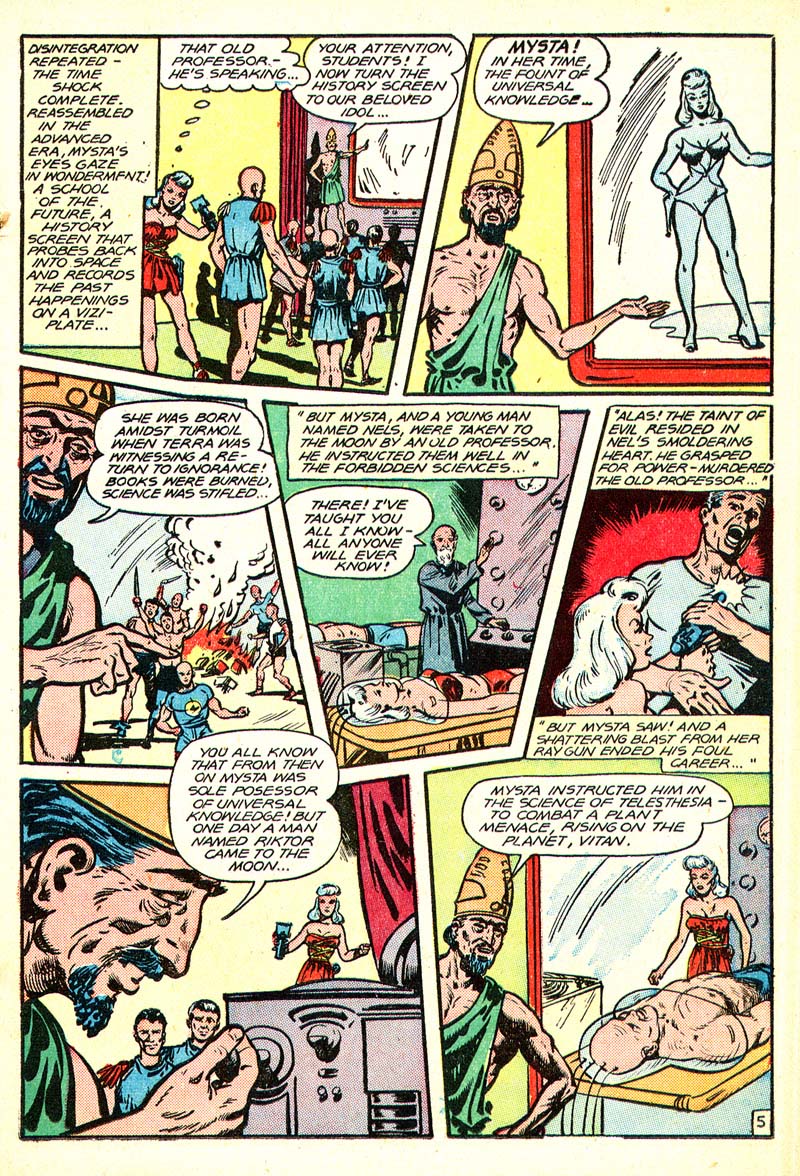 Planet Comics #52 (Fiction House), page 17. Public domain (US).