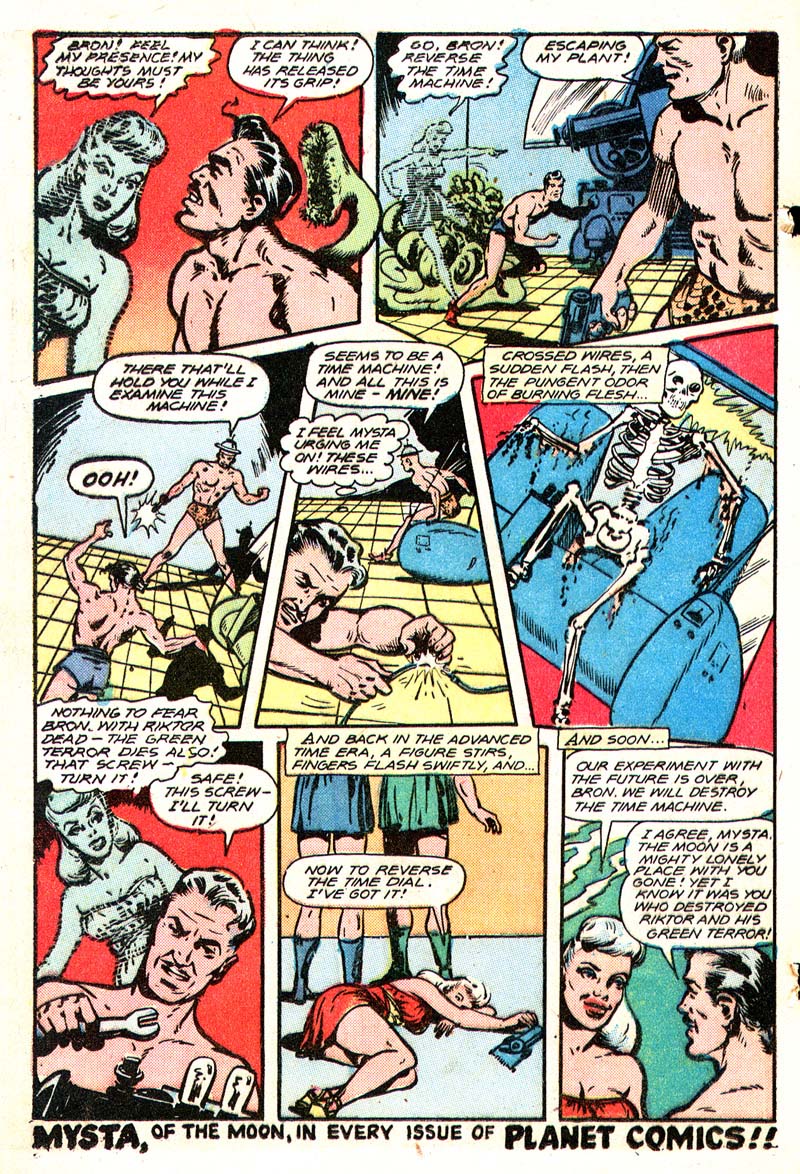 Planet Comics #52 (Fiction House), page 20. Public domain (US).
