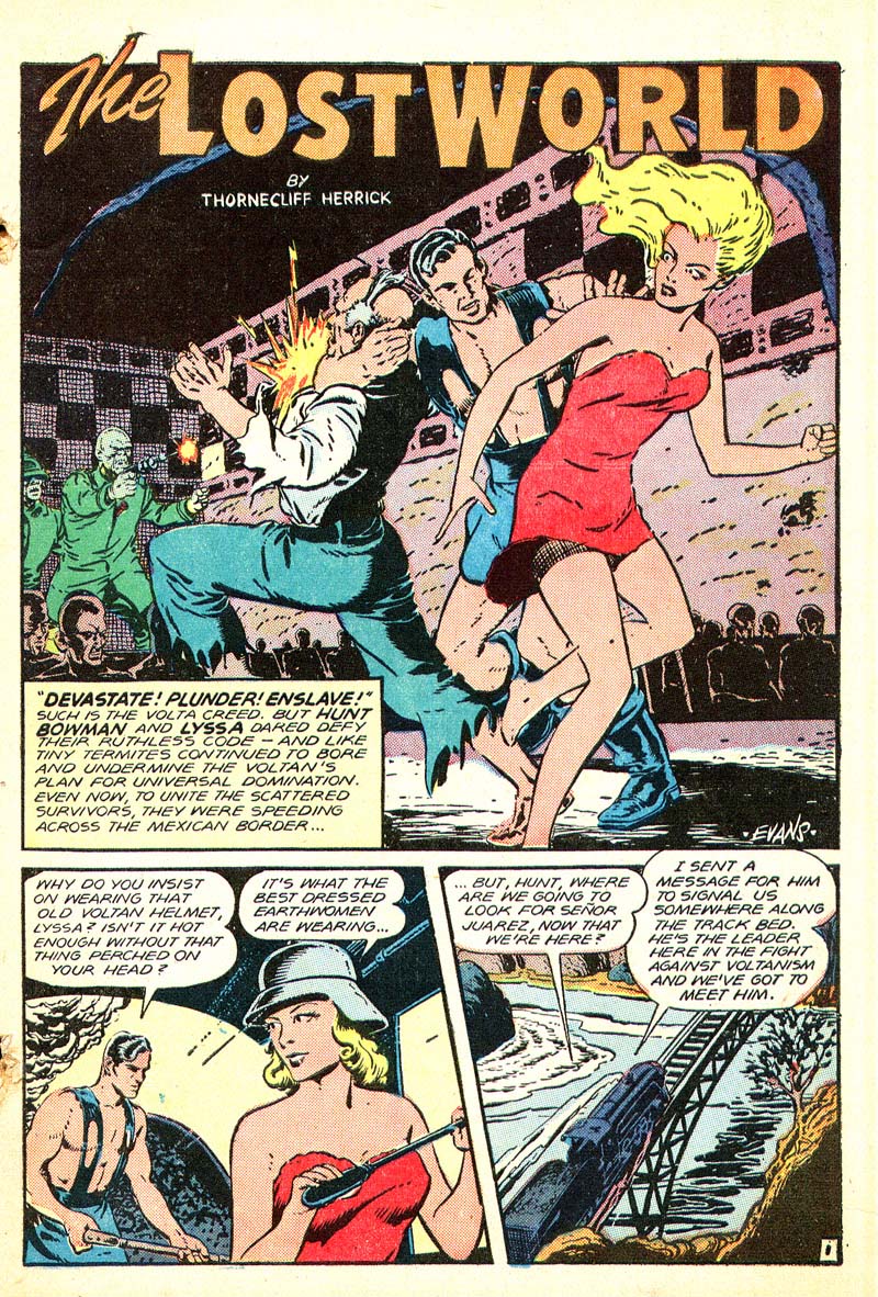 Planet Comics #52 (Fiction House), page 3. Public domain (US).