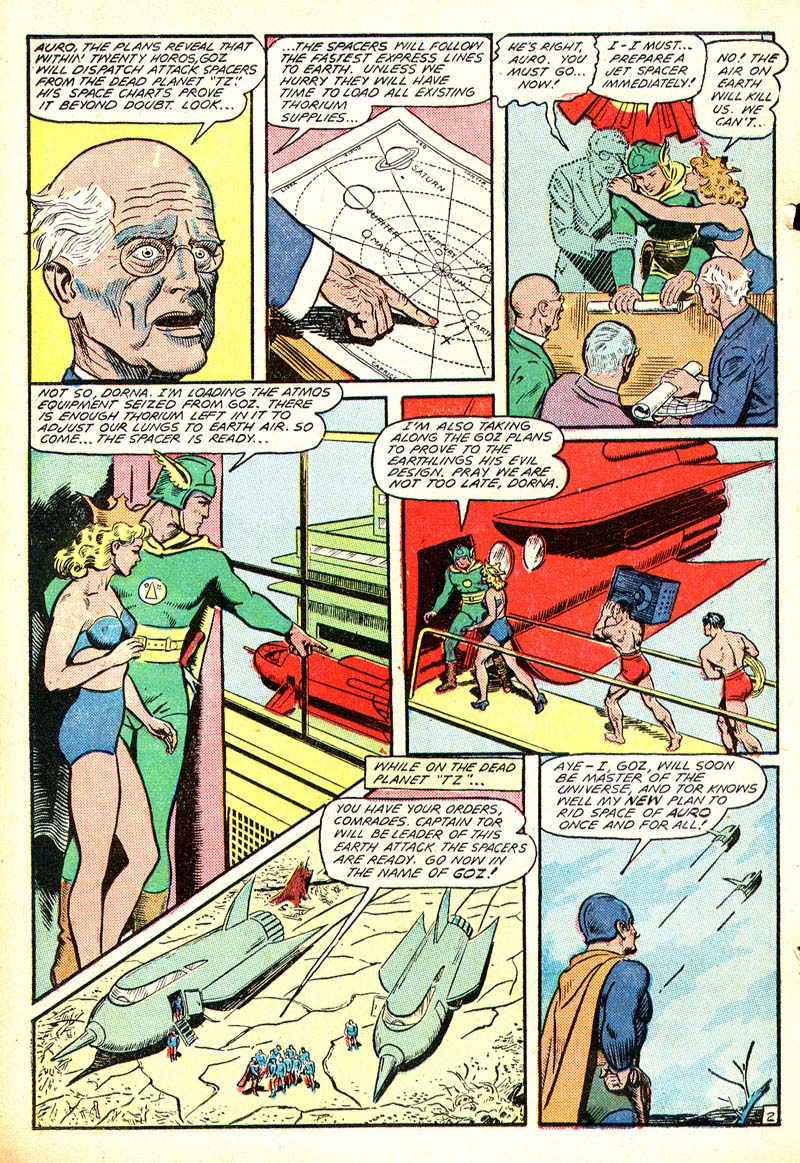 Planet Comics #52 (Fiction House), page 22. Public domain (US).
