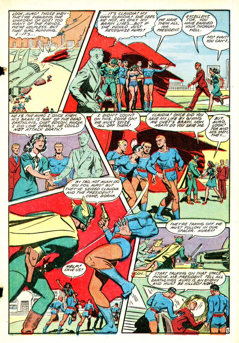 Planet Comics #52 (Fiction House), page 25. Public domain (US).