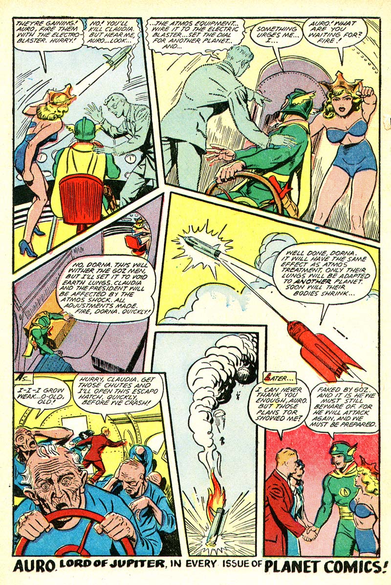 Planet Comics #52 (Fiction House), page 26. Public domain (US).