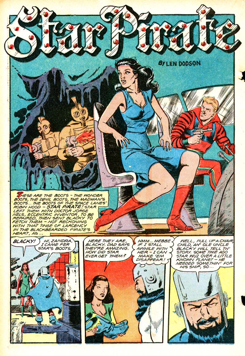 Planet Comics #52 (Fiction House), page 28. Public domain (US).