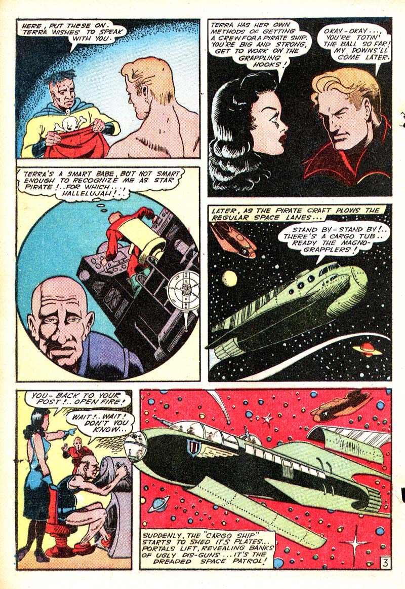 Planet Comics #52 (Fiction House), page 30. Public domain (US).