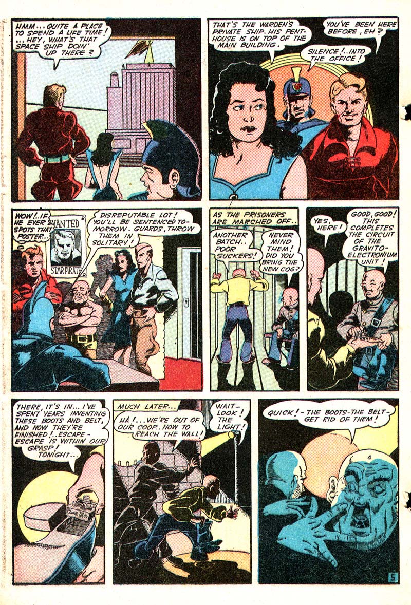 Planet Comics #52 (Fiction House), page 32. Public domain (US).