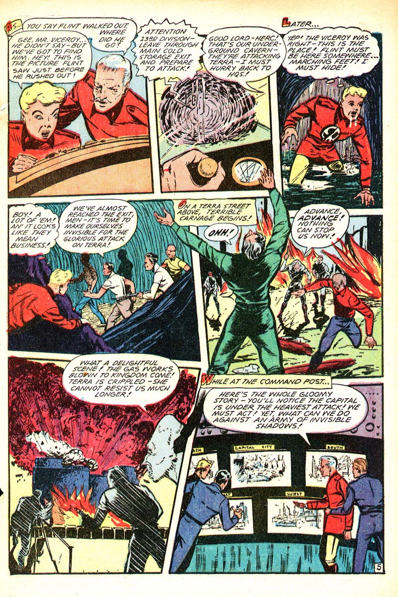 Planet Comics #52 (Fiction House), page 49. Public domain (US).