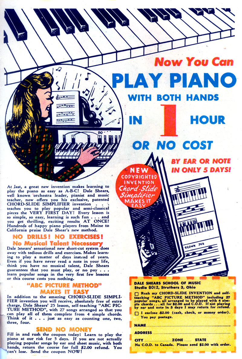 Planet Comics #52 (Fiction House), page 51. Public domain (US).