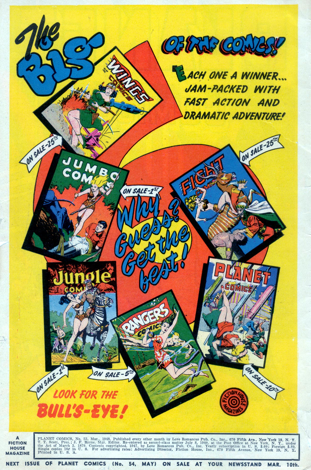 Planet Comics #53 (Fiction House), page 2. Public domain (US).
