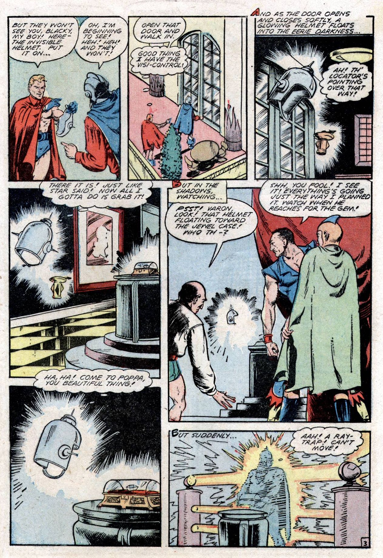 Planet Comics #53 (Fiction House), page 45. Public domain (US).