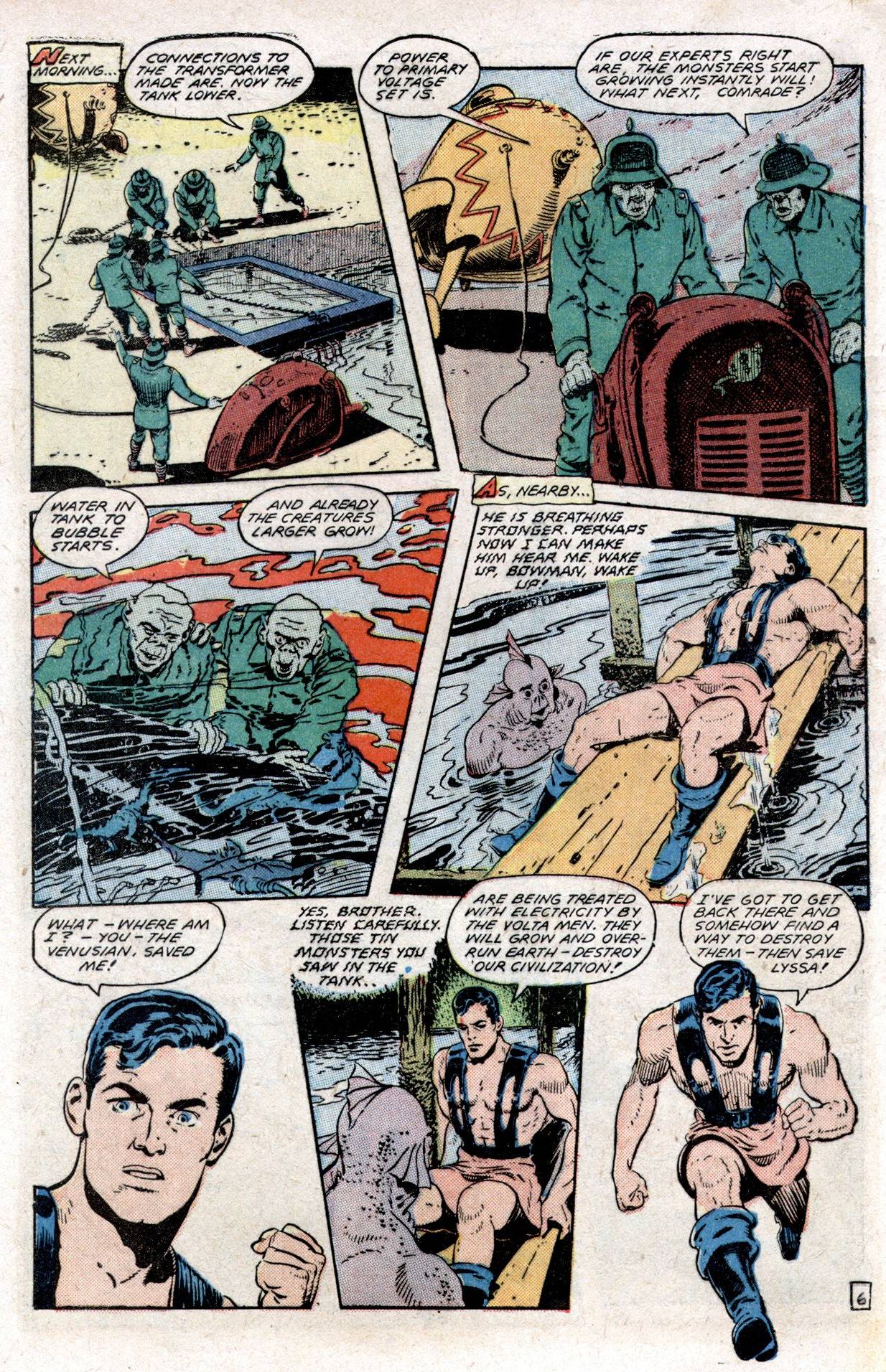 Planet Comics #53 (Fiction House), page 8. Public domain (US).