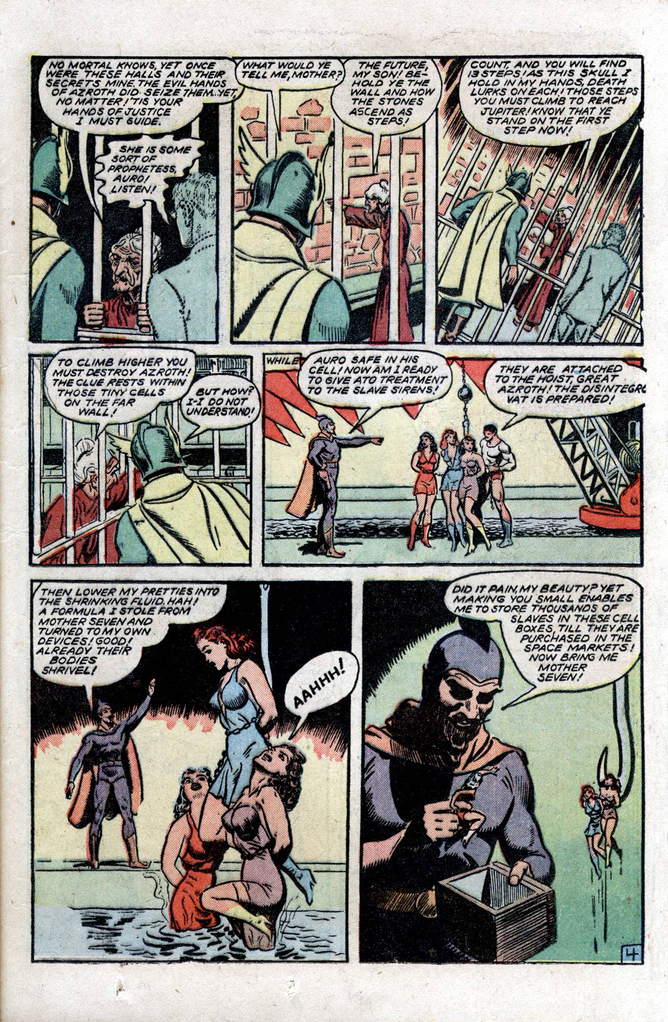 Planet Comics #54 (Fiction House), page 23. Public domain (US).
