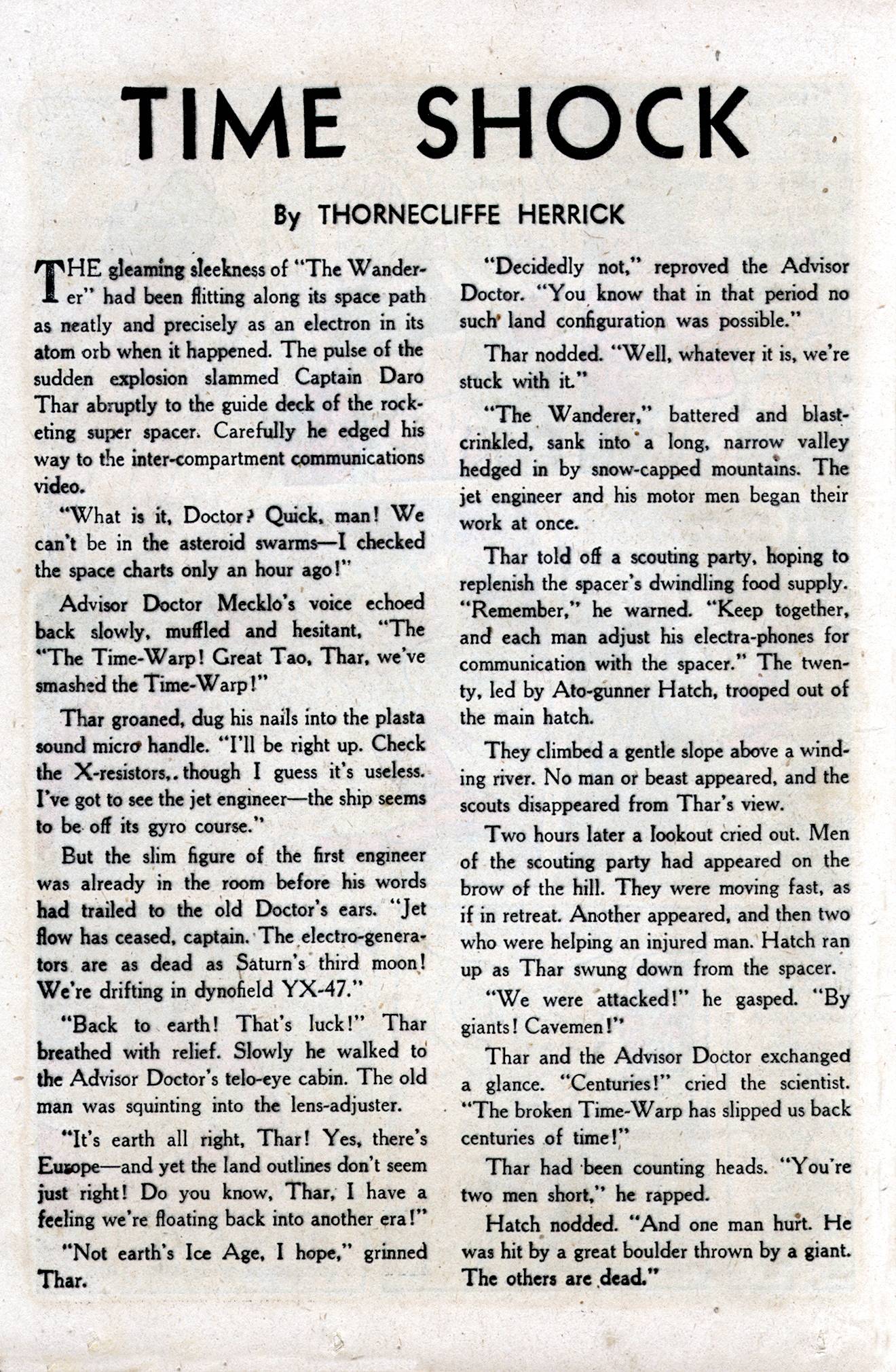 Planet Comics #54 (Fiction House), page 32. Public domain (US).