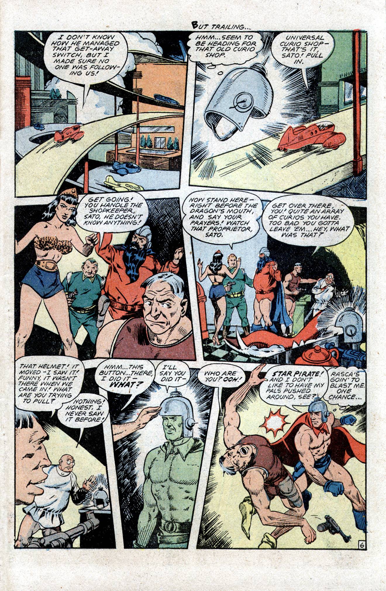 Planet Comics #54 (Fiction House), page 39. Public domain (US).