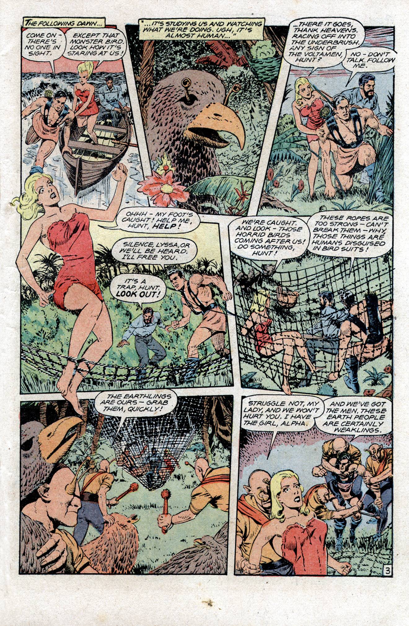Planet Comics #54 (Fiction House), page 5. Public domain (US).