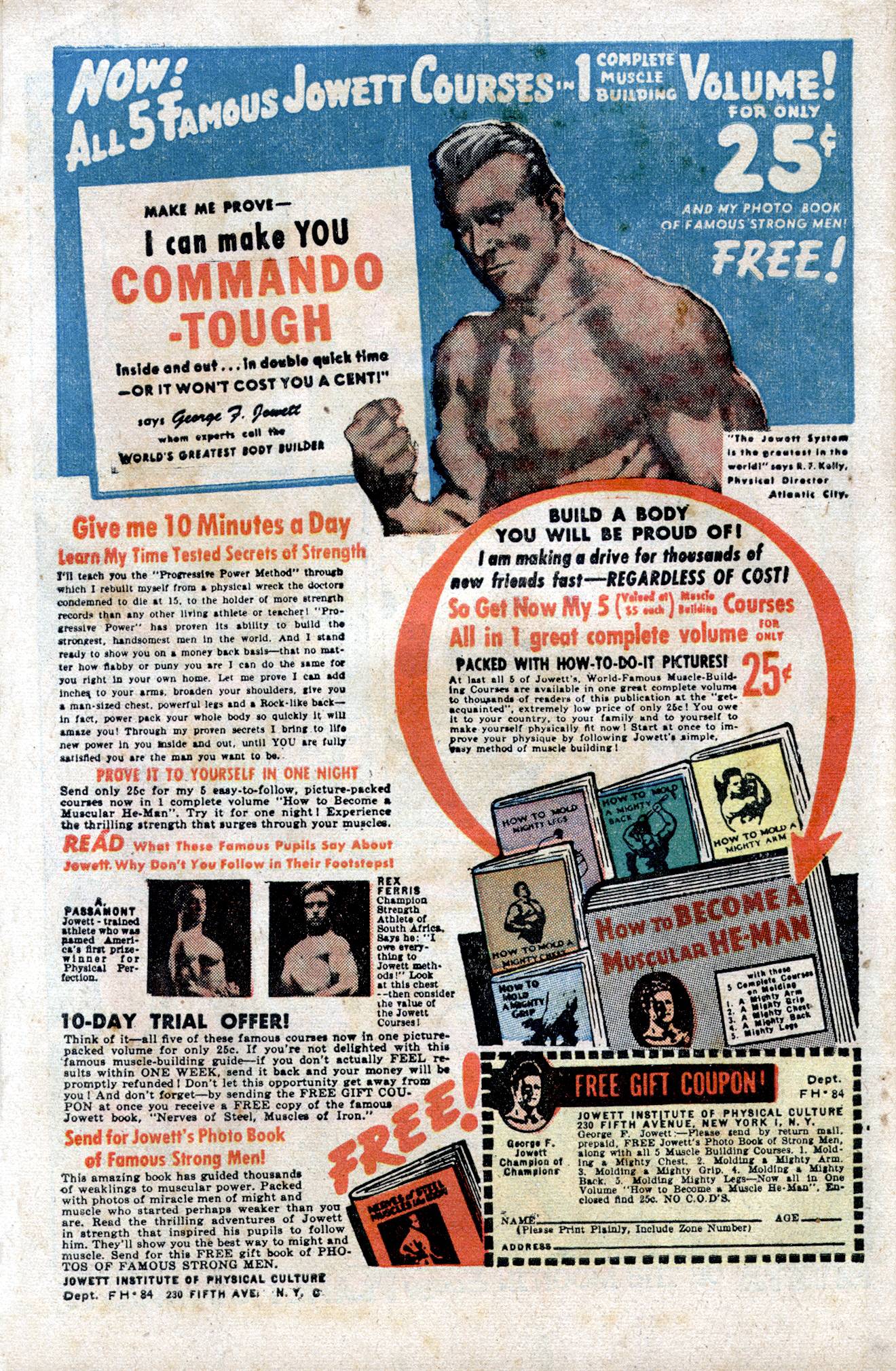 Planet Comics #54 (Fiction House), page 50. Public domain (US).