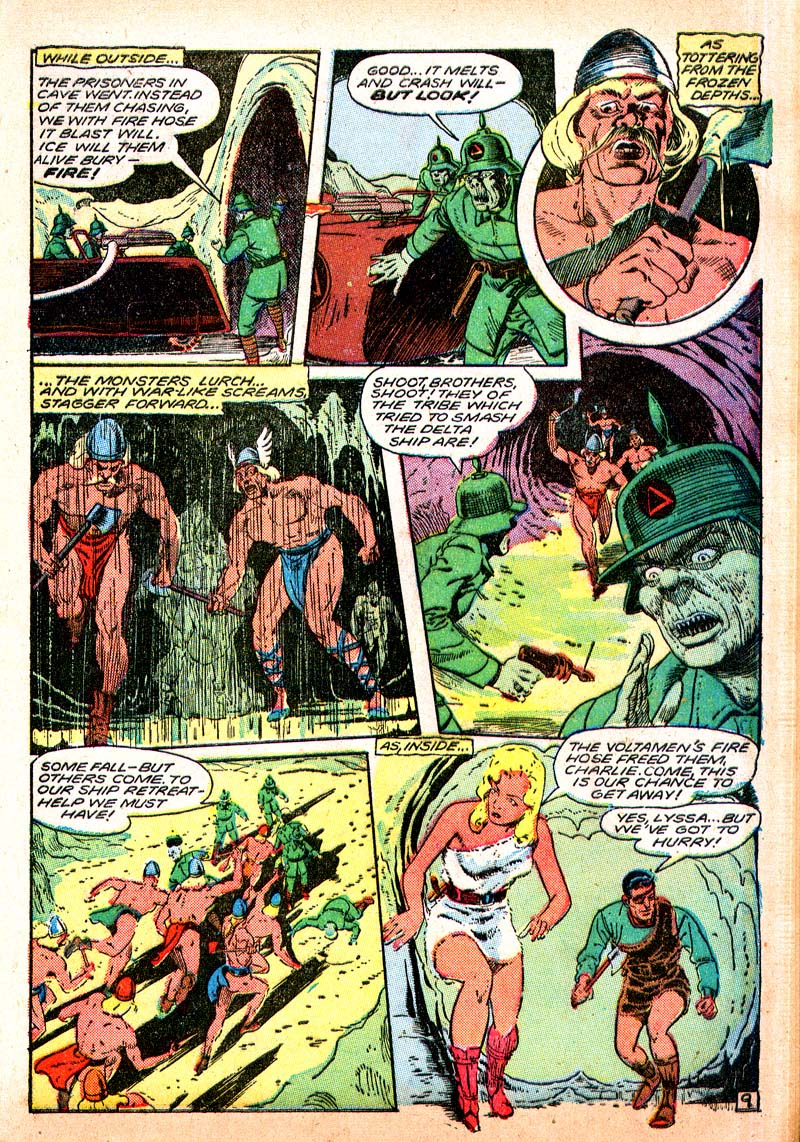 Planet Comics #55 (Fiction House), page 12. Public domain (US).
