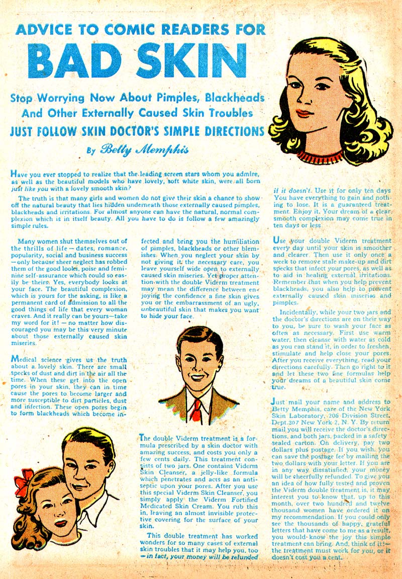 Planet Comics #55 (Fiction House), page 14. Public domain (US).