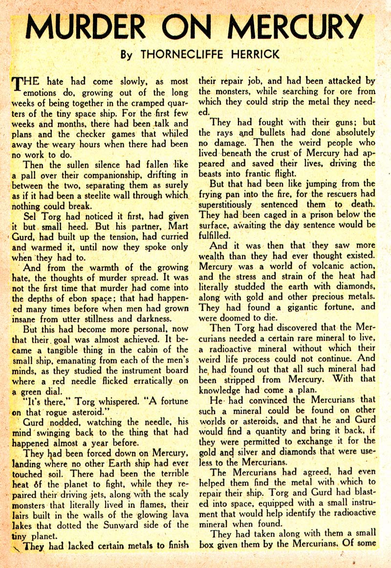 Planet Comics #55 (Fiction House), page 21. Public domain (US).