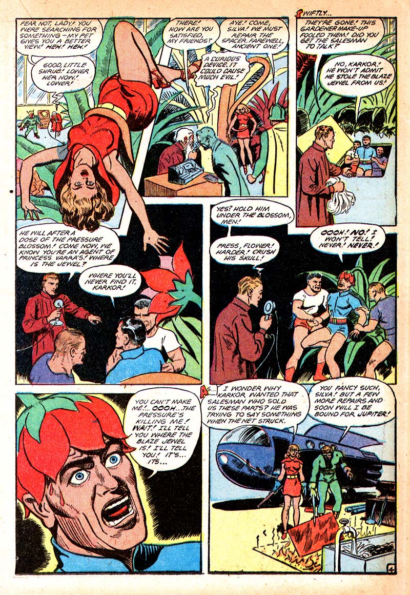 Planet Comics #55 (Fiction House), page 26. Public domain (US).