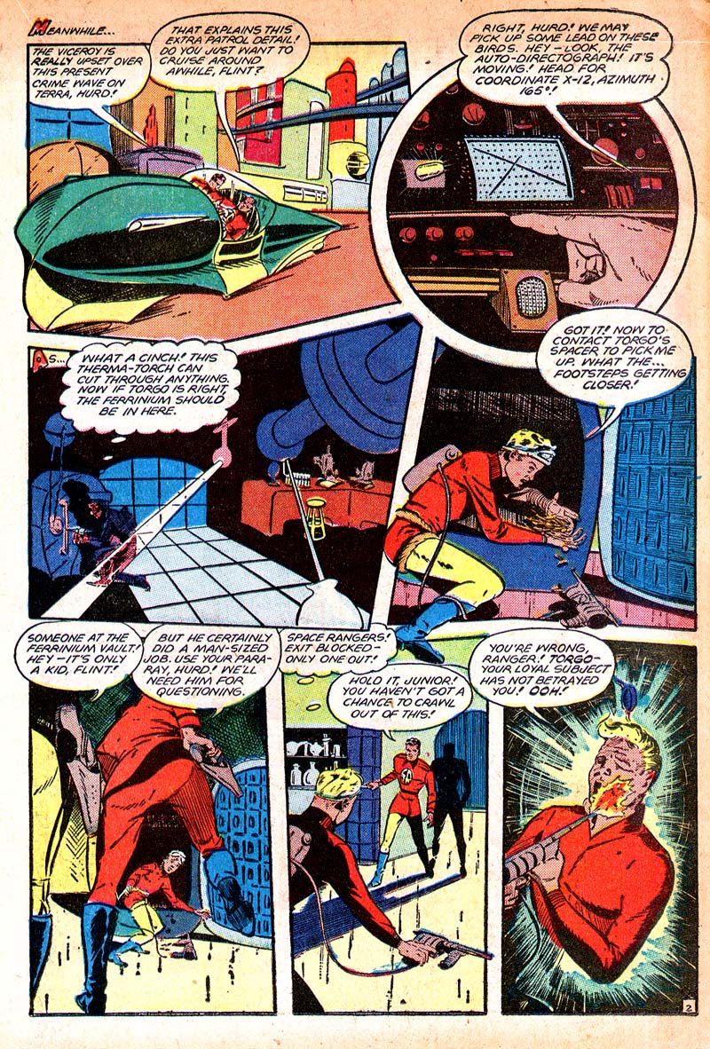 Planet Comics #55 (Fiction House), page 30. Public domain (US).