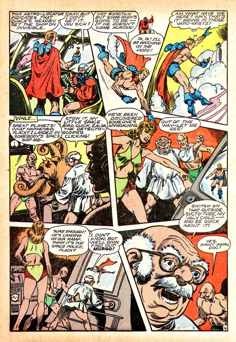 Planet Comics #55 (Fiction House), page 39. Public domain (US).