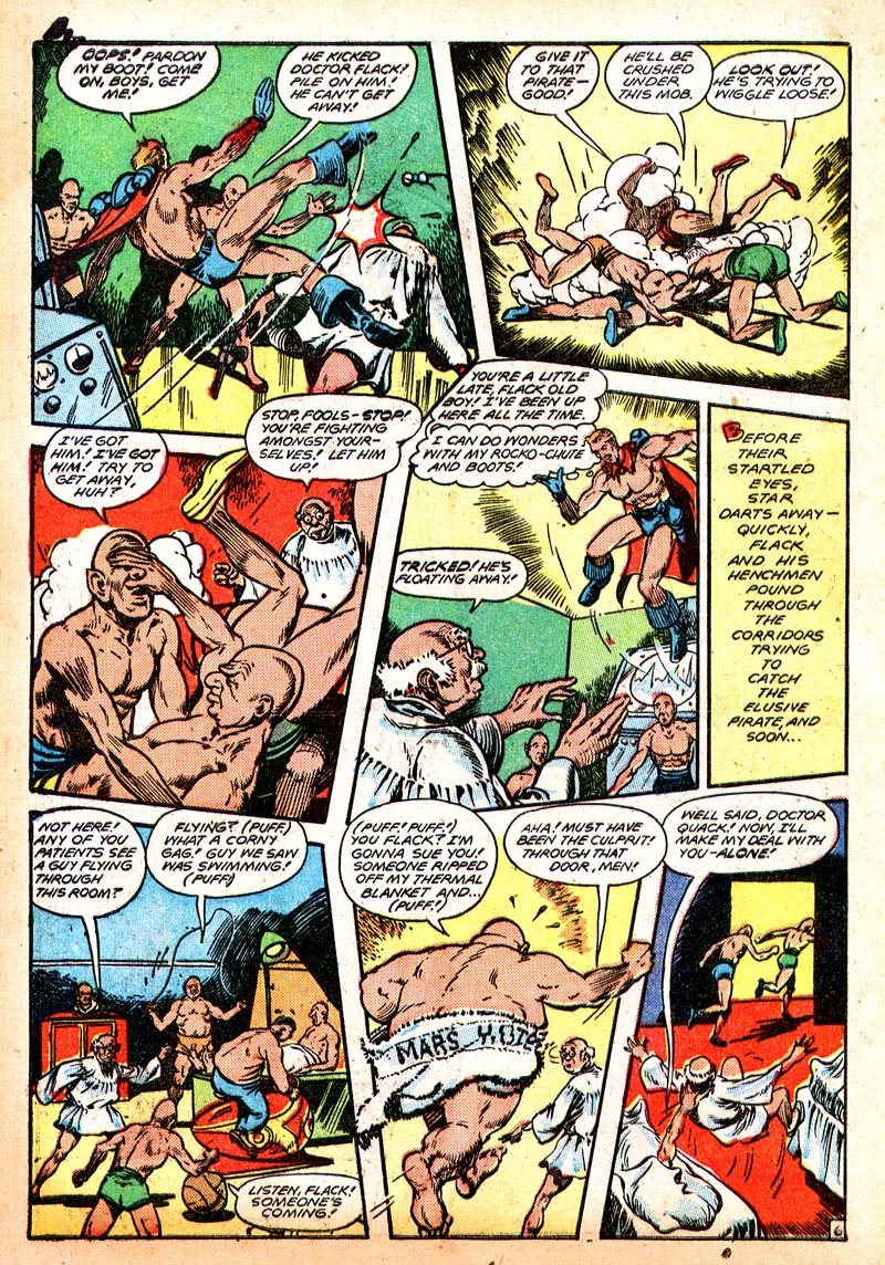 Planet Comics #55 (Fiction House), page 41. Public domain (US).