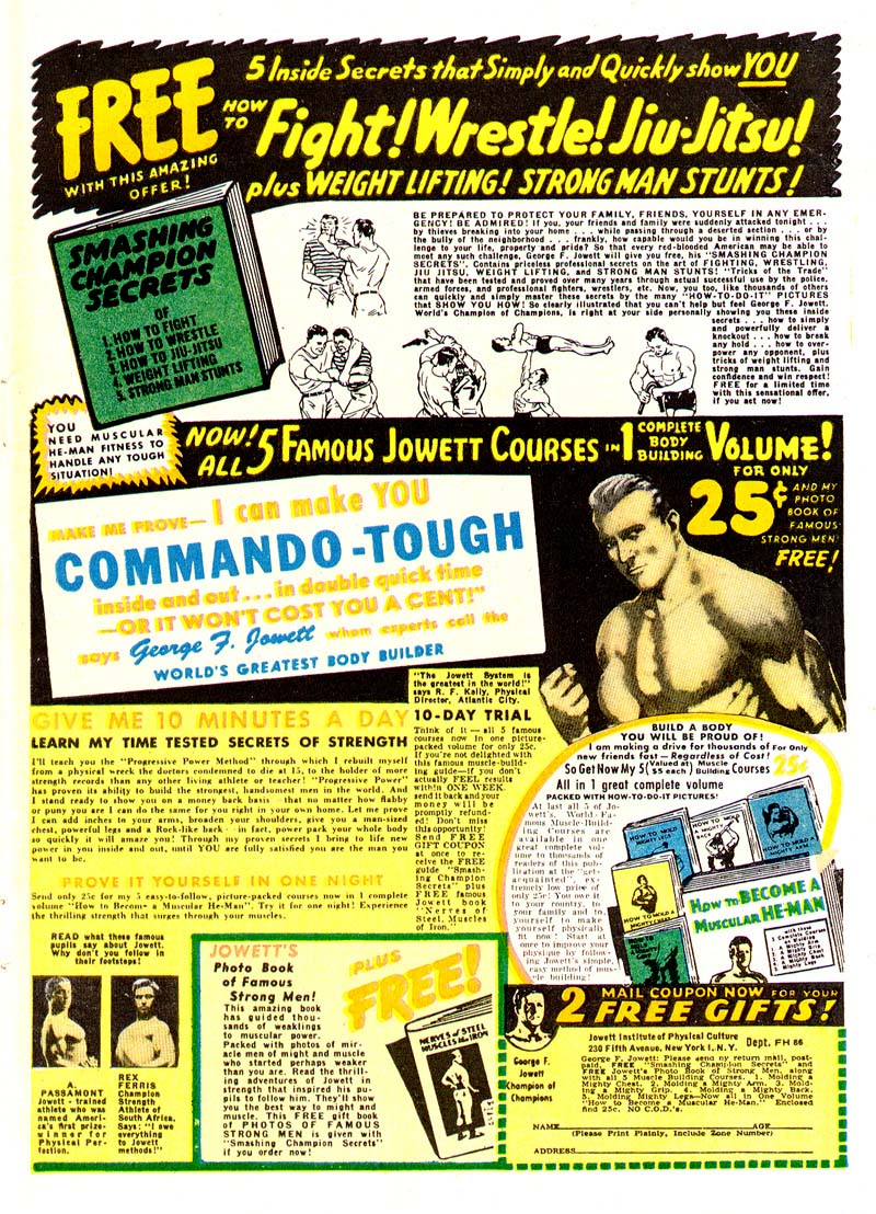 Planet Comics #55 (Fiction House), page 52. Public domain (US).