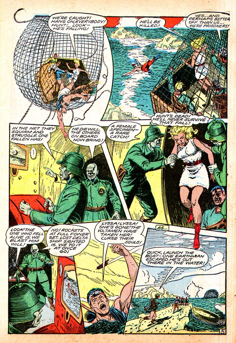 Planet Comics #55 (Fiction House), page 8. Public domain (US).