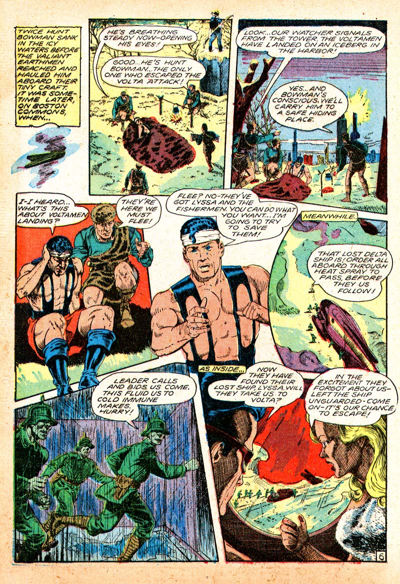 Planet Comics #55 (Fiction House), page 9. Public domain (US).