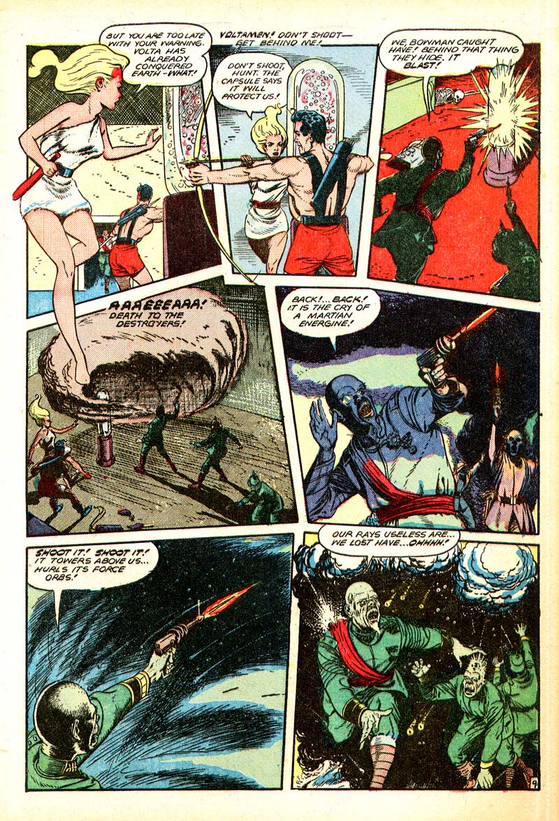 Planet Comics #56 (Fiction House), page 11. Public domain (US).