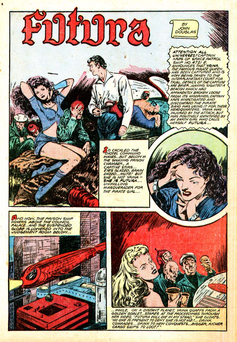 Planet Comics #56 (Fiction House), page 13. Public domain (US).