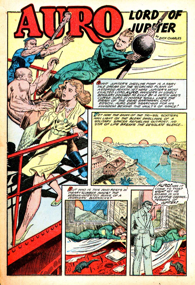 Planet Comics #56 (Fiction House), page 20. Public domain (US).