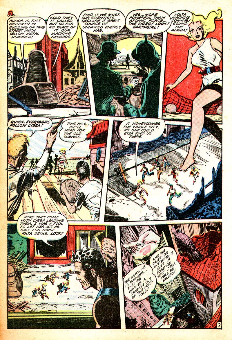 Planet Comics #56 (Fiction House), page 4. Public domain (US).