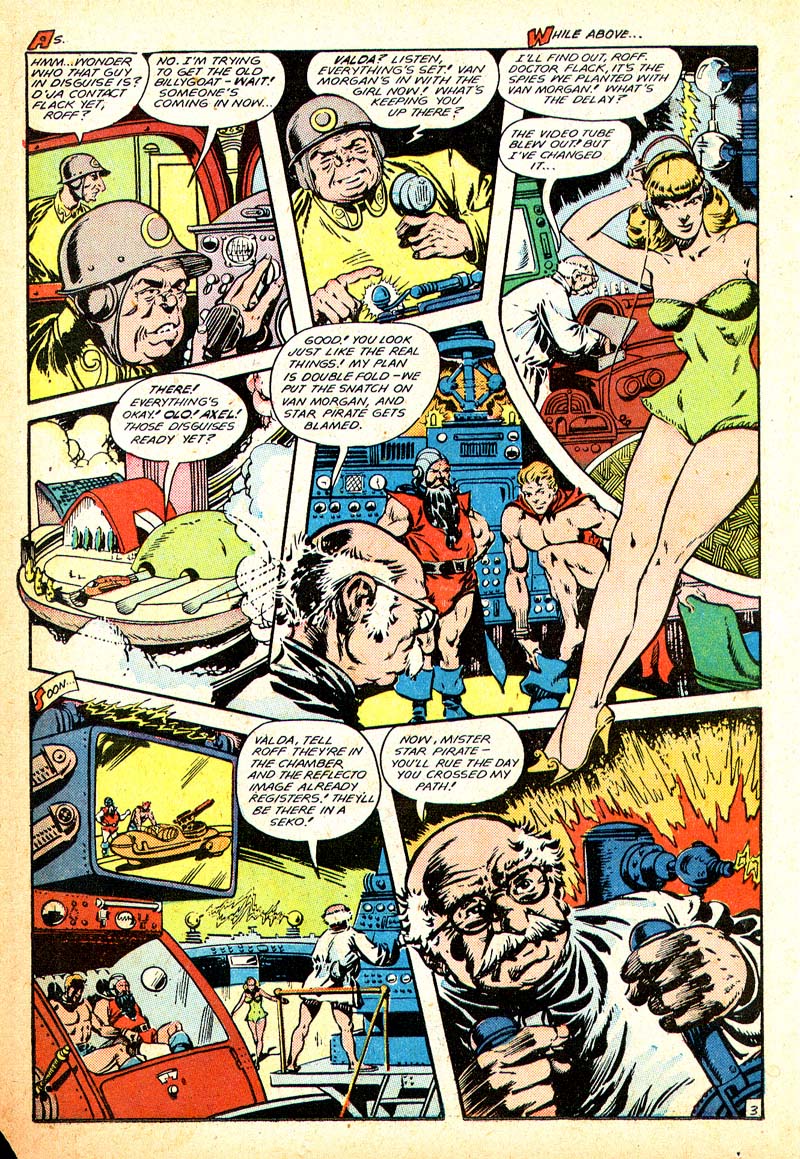 Planet Comics #56 (Fiction House), page 34. Public domain (US).