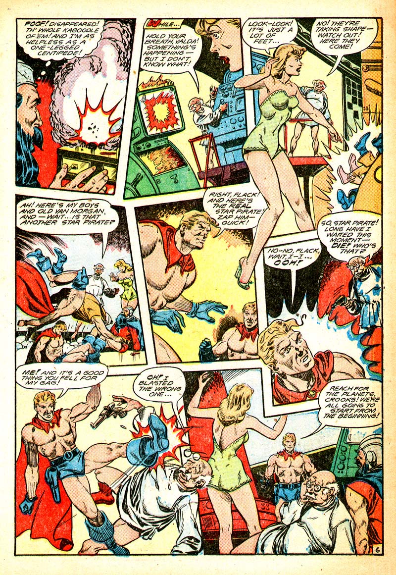 Planet Comics #56 (Fiction House), page 37. Public domain (US).