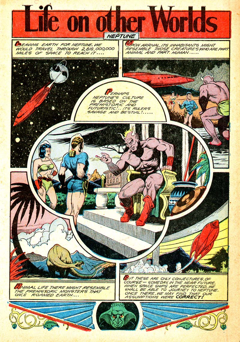 Planet Comics #56 (Fiction House), page 39. Public domain (US).