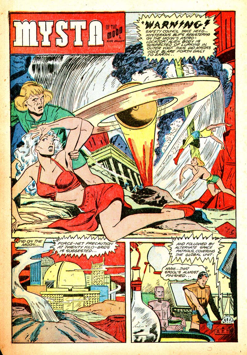 Planet Comics #56 (Fiction House), page 40. Public domain (US).