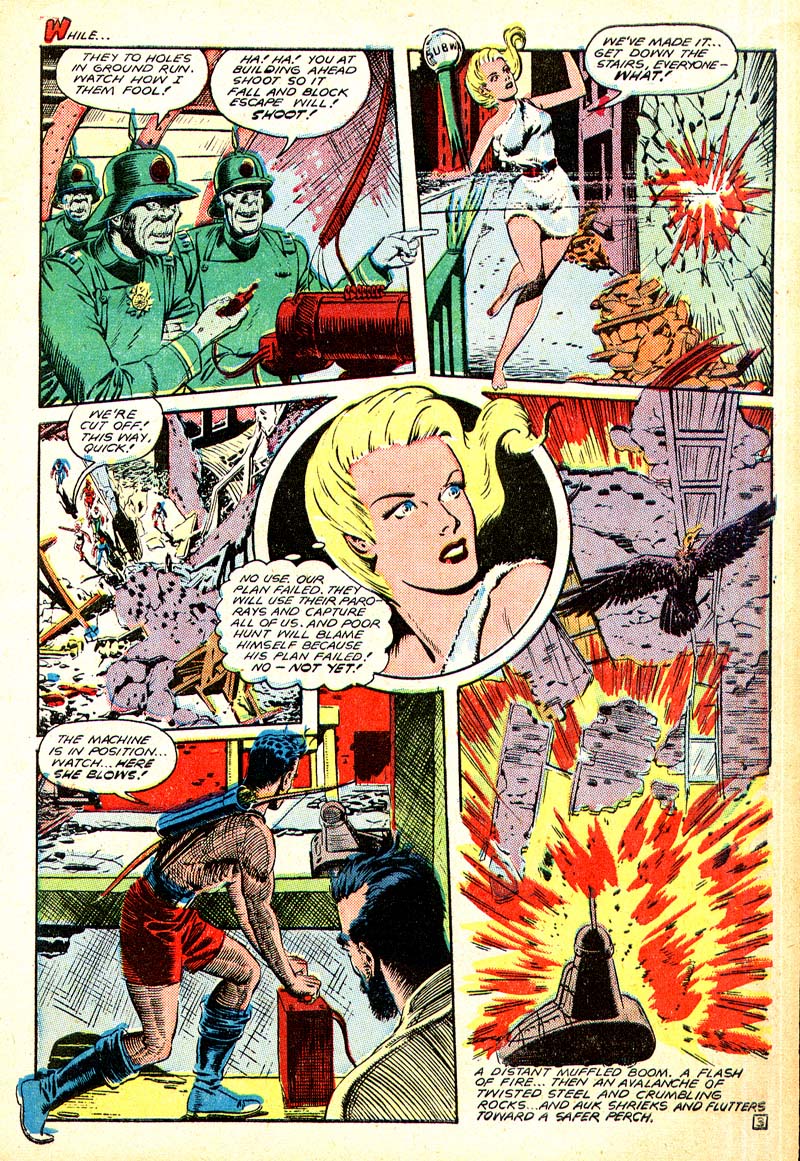 Planet Comics #56 (Fiction House), page 5. Public domain (US).