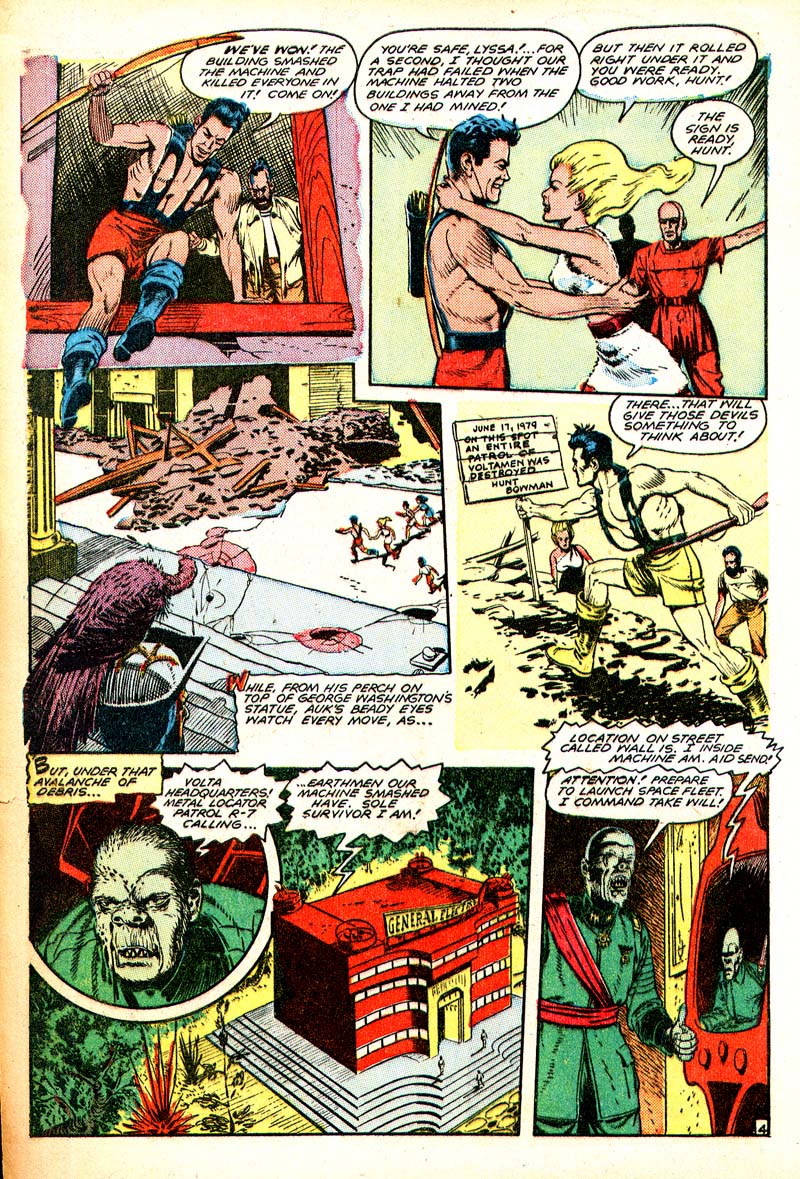 Planet Comics #56 (Fiction House), page 6. Public domain (US).