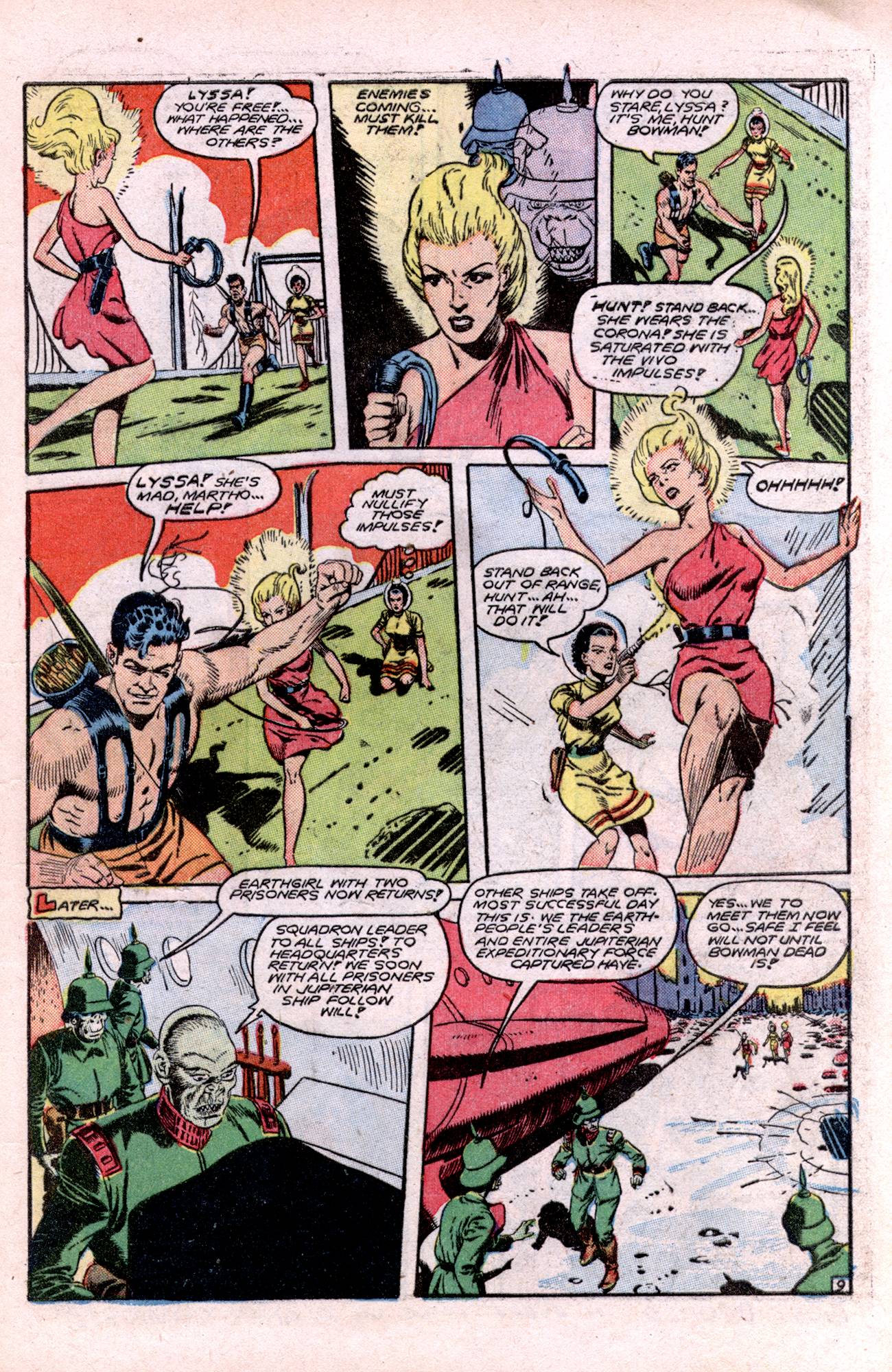 Planet Comics #57 (Fiction House), page 11. Public domain (US).