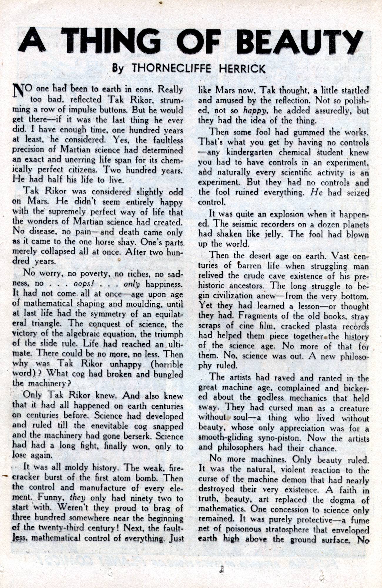Planet Comics #57 (Fiction House), page 20. Public domain (US).