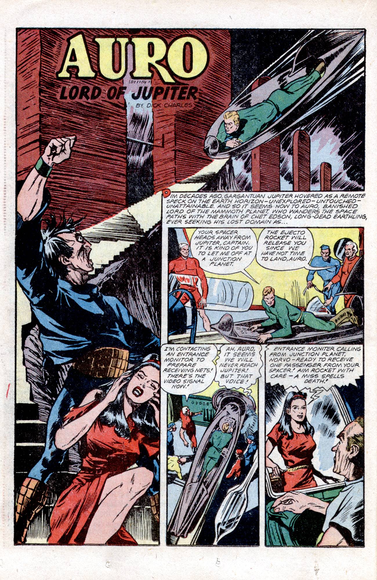 Planet Comics #57 (Fiction House), page 22. Public domain (US).