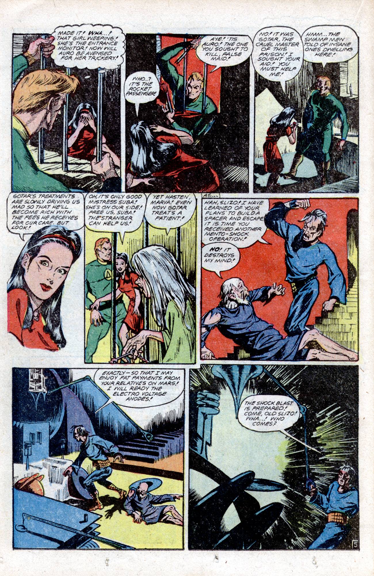 Planet Comics #57 (Fiction House), page 26. Public domain (US).