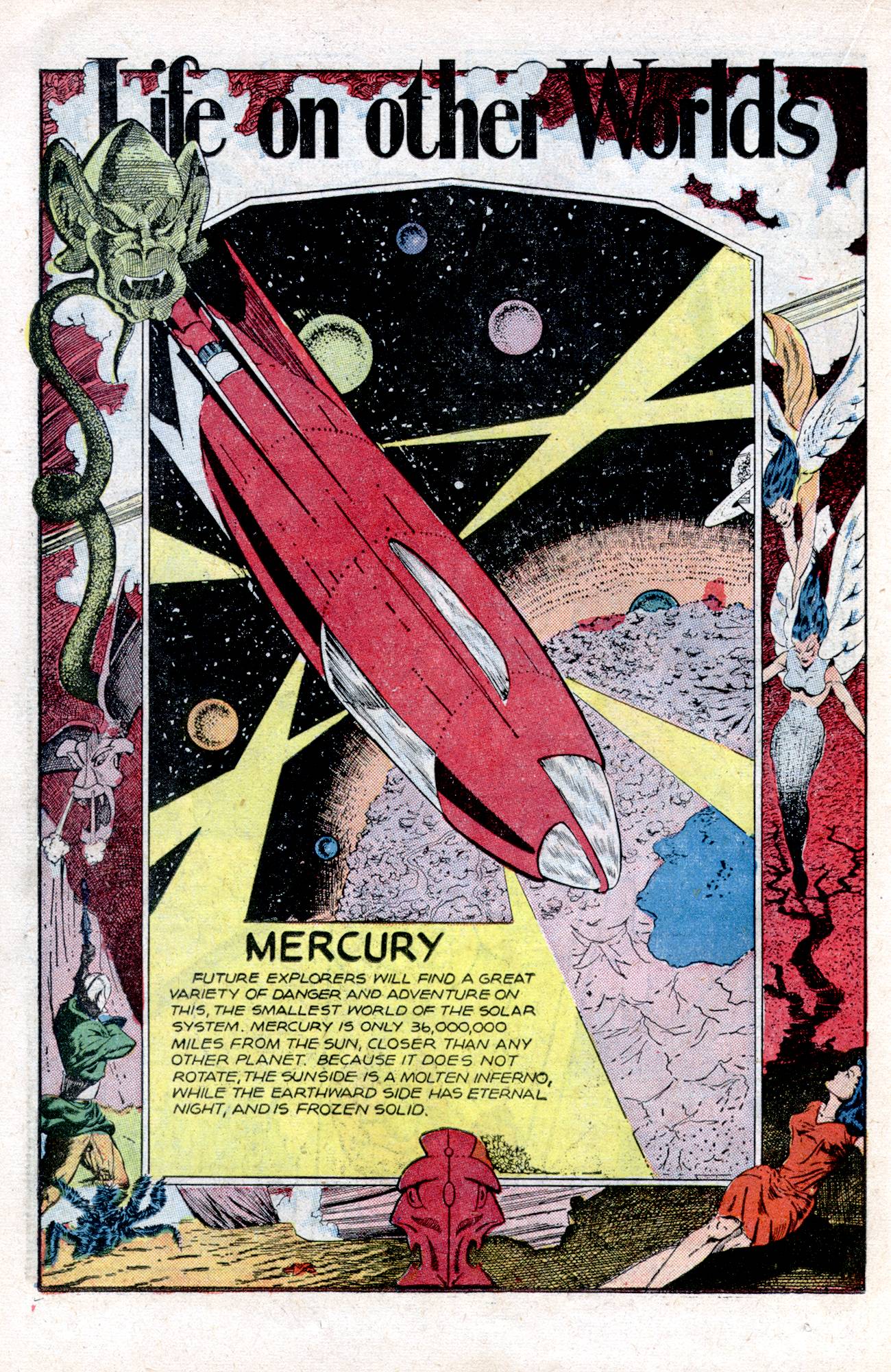 Planet Comics #57 (Fiction House), page 34. Public domain (US).