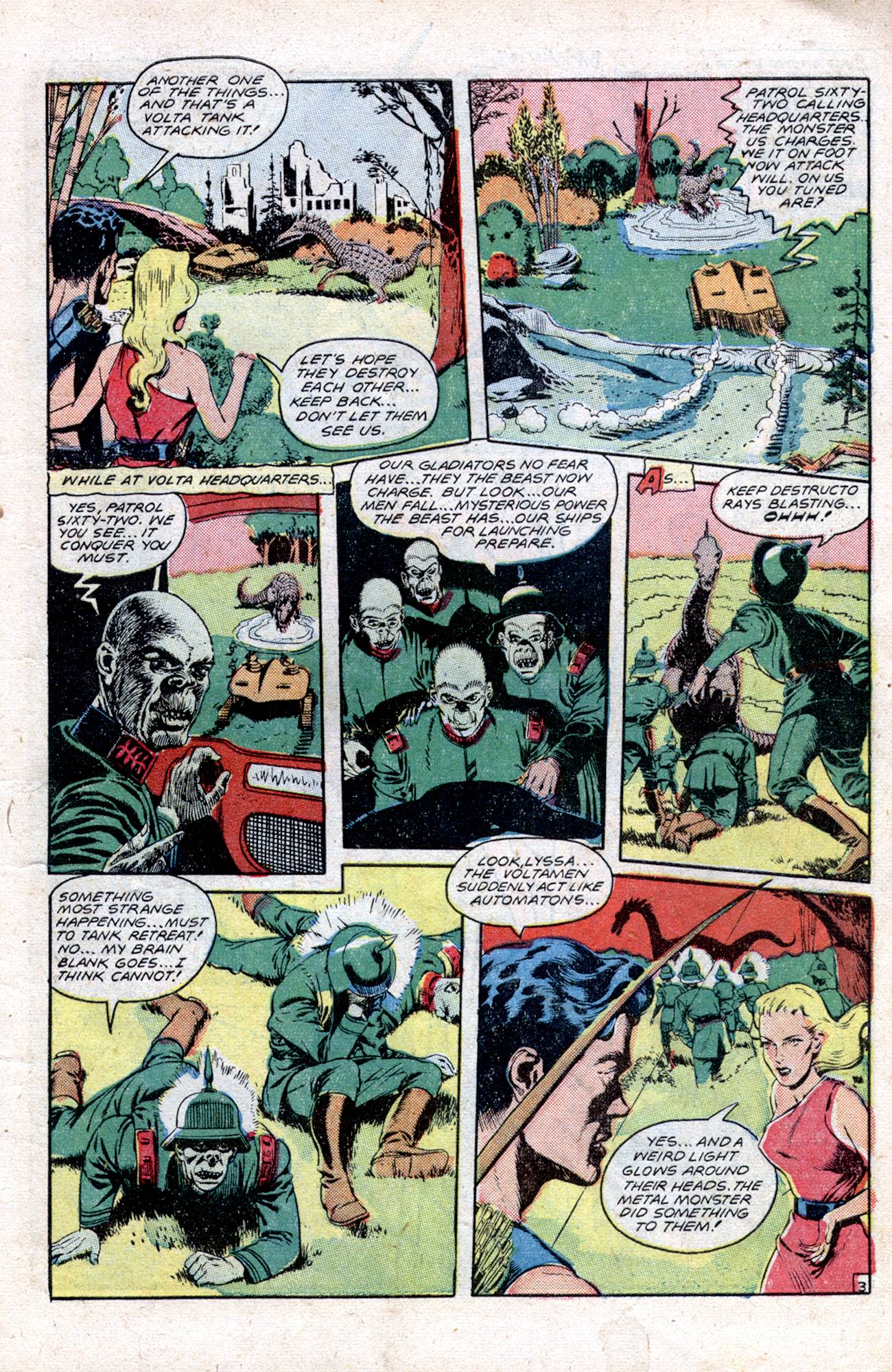 Planet Comics #57 (Fiction House), page 5. Public domain (US).